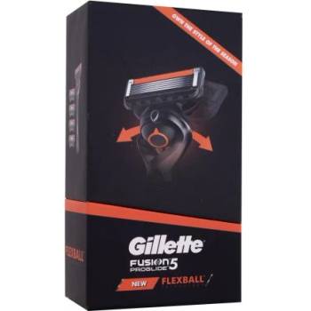 Gillette Fusion Proglide Flexball подаръчен комплект: самобръсначка с една глава 1 бр. + резервни глави 4 бр за мъже