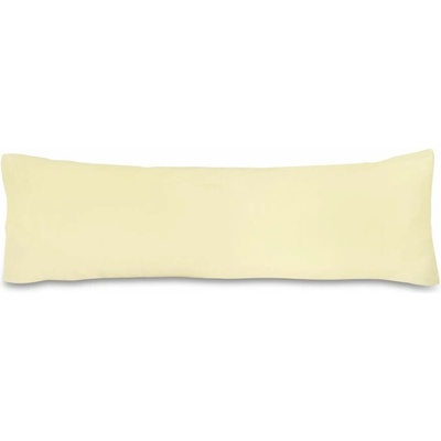 Kvalitex Satén na relaxačný vankúš smotanový 45 x 120 cm