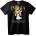 NOONEBRAND Тениска Estrella Музика 2023 - 2XL, Black