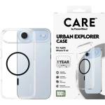 Panzer Гръб Care by PanzerGlass за iPhone 17 Air, Flagship Case Transparent Urban Explorer w. Black MagSafe