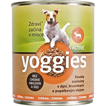 Yoggies zverinová s tekvicou a pupalkovým olejom 400 g
