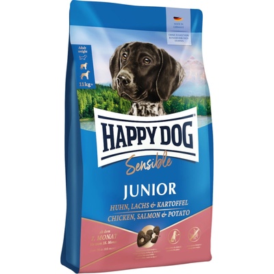 Happy Dog Supreme Sensible Junior kura losos a zemiaky 10 kg