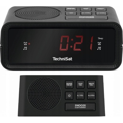 TechniSat Digiclock 2 černá V059P – Zboží Živě