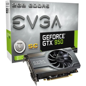 EVGA GeForce GTX 950 SC GAMING 2GB GDDR5 128bit (02G-P4-1956-KR)