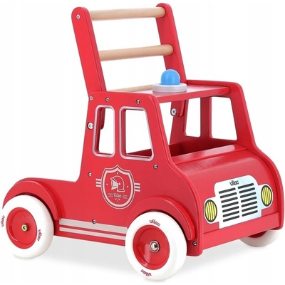 Vilac Vozík pro výuku chůze Hasičské auto