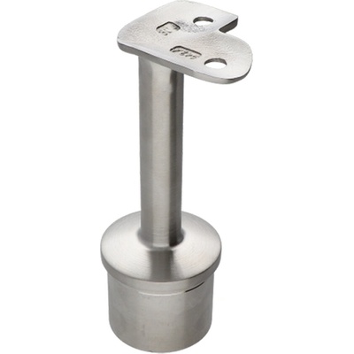 Držiak madla pevný na trubku ø 42,4 mm, brúsená AISI 304
