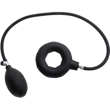 SuperLove Inflatable Penis Ring Black