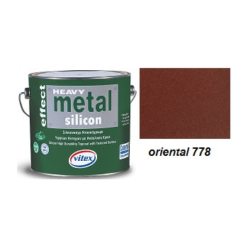 Vitex Heavy Metal Silicon Effect - štrukturálna kováčska farba 778 Oriental 0,750L 0586