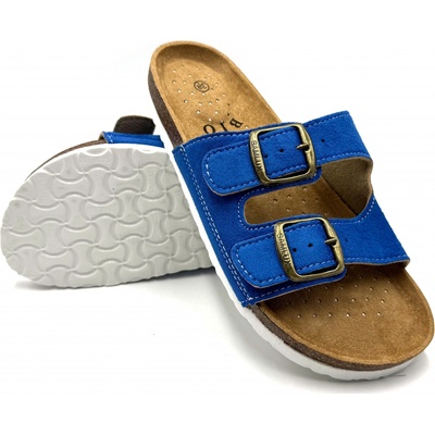 Dámské korkové ECO biopantofle světle modré – Zbozi.Blesk.cz