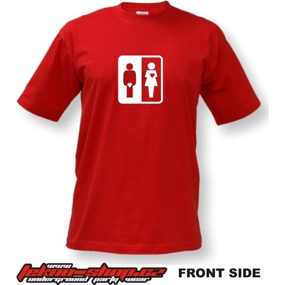 Teknoshop Ladies & Gentlemen tekno tričko s potiskem pánské červené