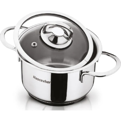 Haschever HR-Мини Тенджера със стъклен капак Ø14cm (3TTCKK0114010) (0189279)