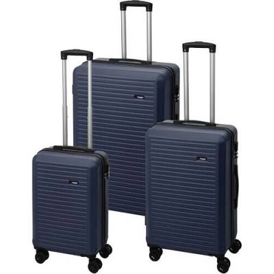 PROWORLD Cestovní kufr na kolečkách sada 3 ks 50/60/70cm modrá KO-DG4700030