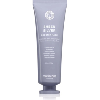 Maria Nila Sheer Silver Booster Mask дълбоко подхранваща маска с лилави пигменти 50ml