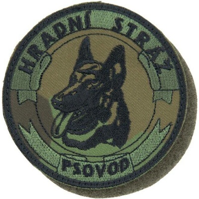 Nášivka: PSOVOD - znak HS vz. 95 zelený