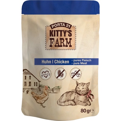 Feline Porta Kitty´s Farm kuracie 80 g