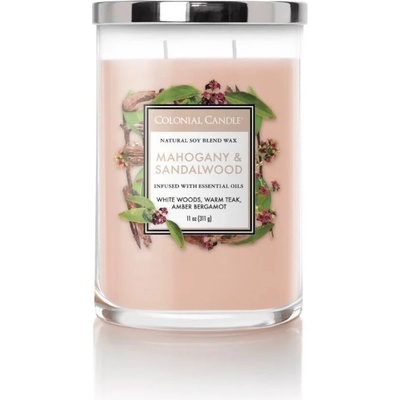 Colonial Candle Mahogany & Sandalwood 311 g