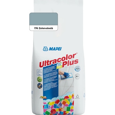 MAPEI Ultracolor Plus 176 zelenošedá 2kg