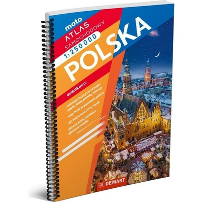 Polska Atlas samochodowy 1:250 000