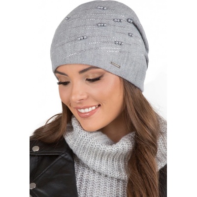 Vivisence čepice 7012 šedá světle