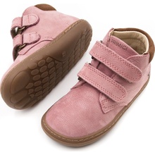 Primigi detské BAREFOOT ZIMNÉ TOPÁNKY NABUK CANYON ROSA
