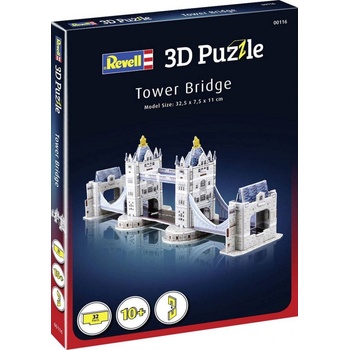 Revell Мини пъзел, Revell, Тауър Бридж 3D, 32 части