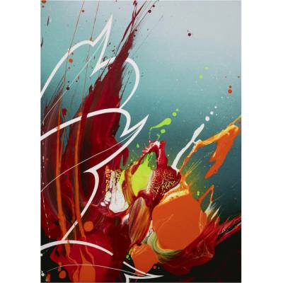 Fishero | Summer Vibration Rám: Černý, Velikost: 60 x 40 cm