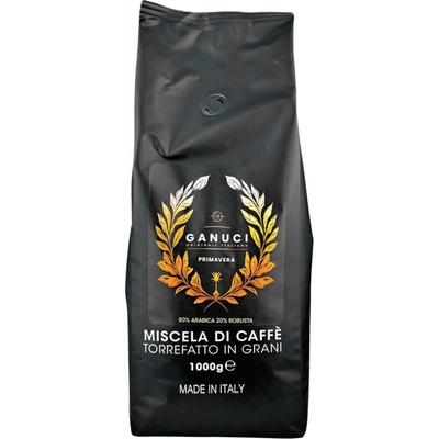 GANUCI Primavera 80% Arabika 1 kg