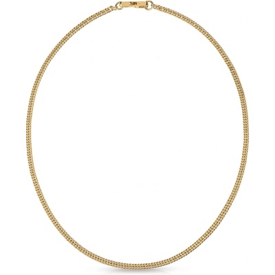 Guess Moderná pozlátená retiazka my chains JUMN01329JWYGT/U