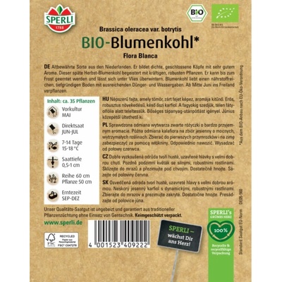Sperli Bio květák