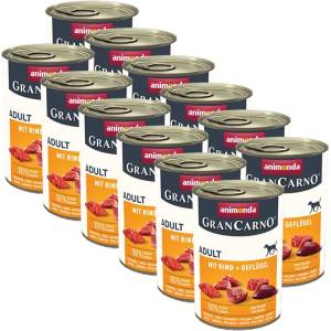 Animonda GranCarno Original Adult - говеждо и птиче месо 12 x 400 г