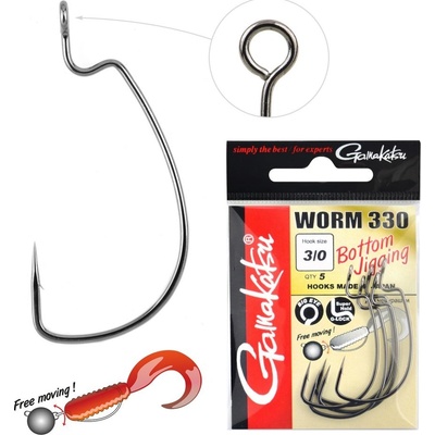 Gamakatsu Worm 330 Bottom Jigging veľ.2 6ks