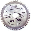 GEKO Kotouč pilový vidiový s otvory, 115x22x40T