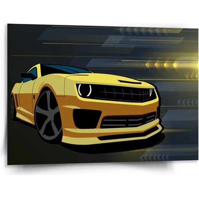 Sablio Obraz Chevrolet Camaro Pruhy - 150x110 cm