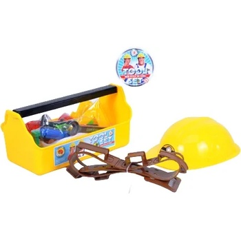 Armutoys ДЕТСКИ ИНСТРУМЕНТИ С КАСКА В ЖЪЛТ САНДЪК