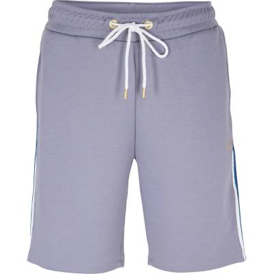 Criminal Damage Поларени къси панталони Criminal Damage Men's Wise Fleece Jogger Shorts - Grey/Navy