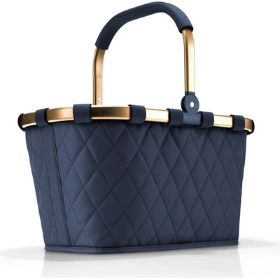 Reisenthel Carrybag frame rhombus midnight gold