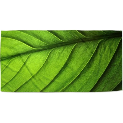 Sablio Ručník s potiskem List 50 x 100 cm