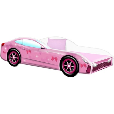 Amila Cars ružová s matrací
