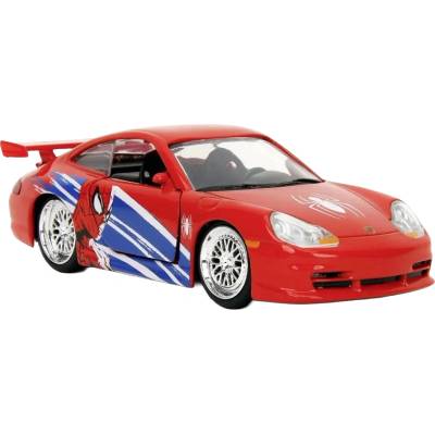 Jada Toys Метална количка Jada Toys Marvel Spider Man - Porsche 911 Gt3 Rs, 1: 32 (9336068314R00)