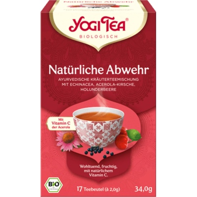 Yogi Tea Bio čaj Prirodzená obrana 34 g