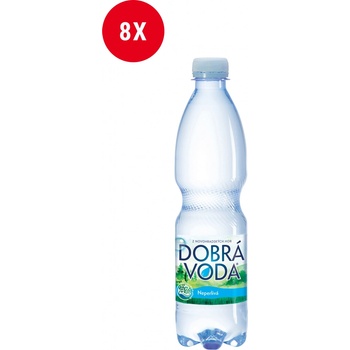 Dobrá voda neperlivá, 8x0,5 l PET