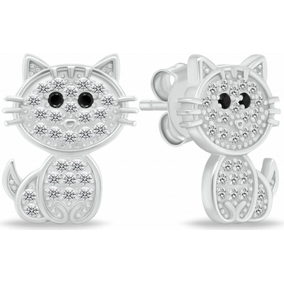 Brilio Silver náušnice EA1062W