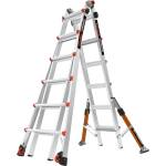 Little Giant Ladder Телескопична алуминиева стълба Little Giant Conquest 2.0 M26, 4x6 стъпала за всички терени (16336EN)