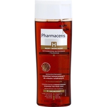 Pharmaceris H-Hair and Scalp H-Keratineum posilňujúci šampón pre oslabené vlasy Proven Efficacy and Tolerance 250 ml