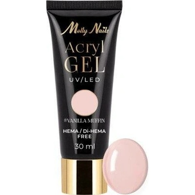 Molly Nails Akrygel Vanilkový muffin 30 ml