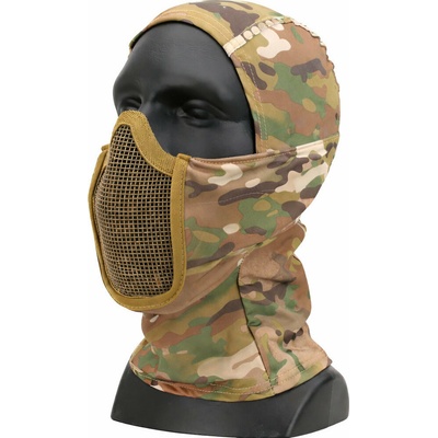 Emerson Gear Maska obličeje Shadow Warrior s kuklou Multicam