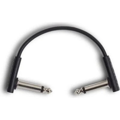 RockBoard Flat Patch Cable 10 cm Ъглов - Ъглов Пач кабел (RBO CAB PC F 10 BLK)
