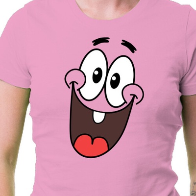 Dámské tričko Spongebob Patrik dámské