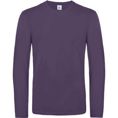 B&C E190 LSL dlouhý rukáv purpurové urban