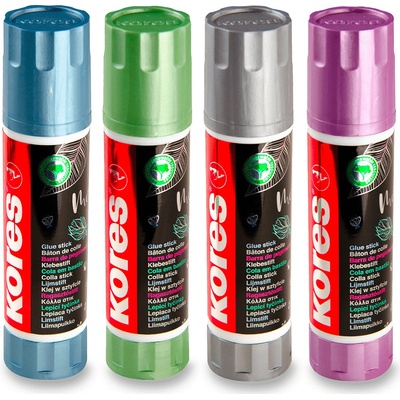 Kores Lepidlo 20 g, tyčinka, metalický design